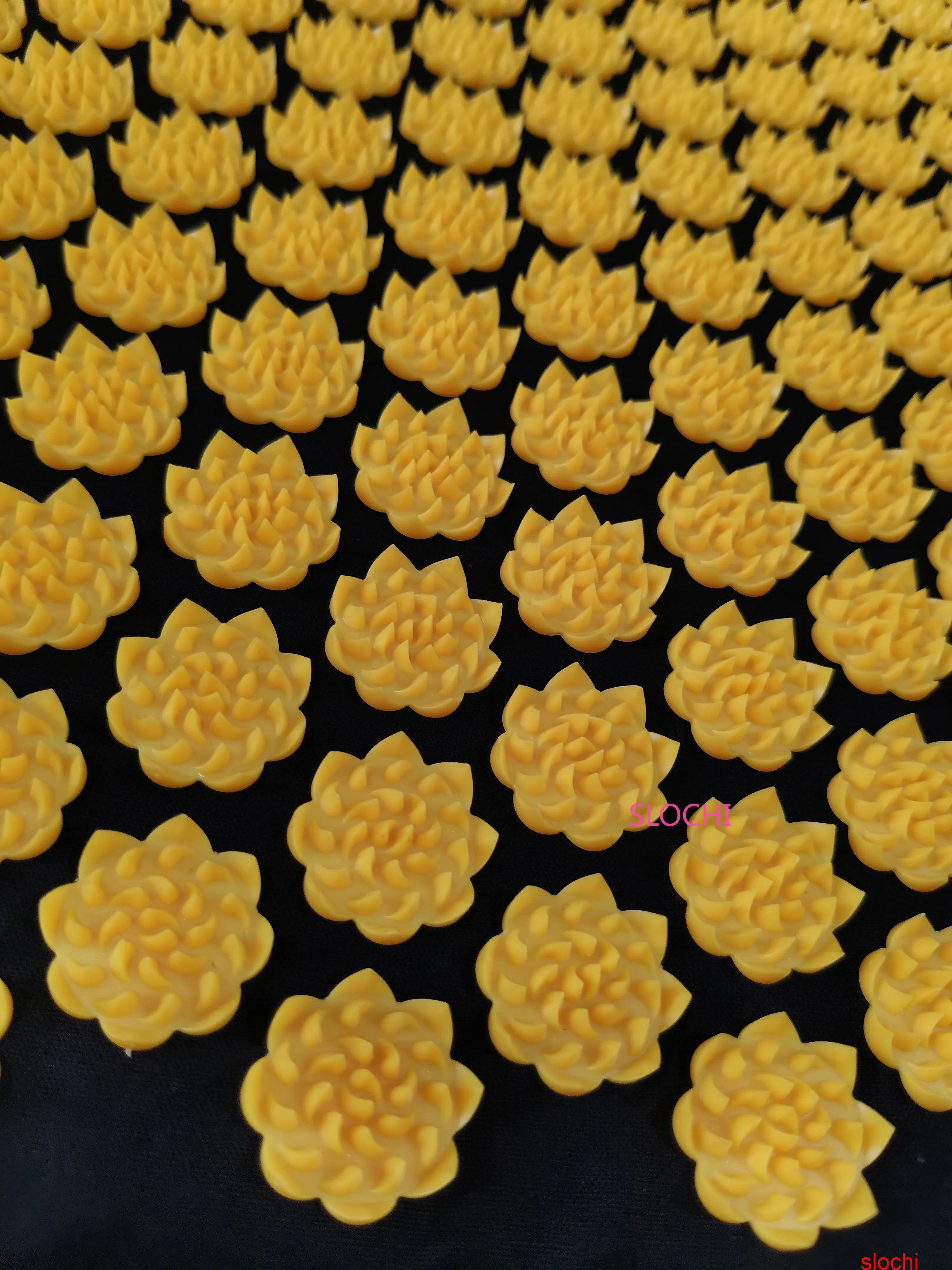 Tapis d'acupression champ de fleurs