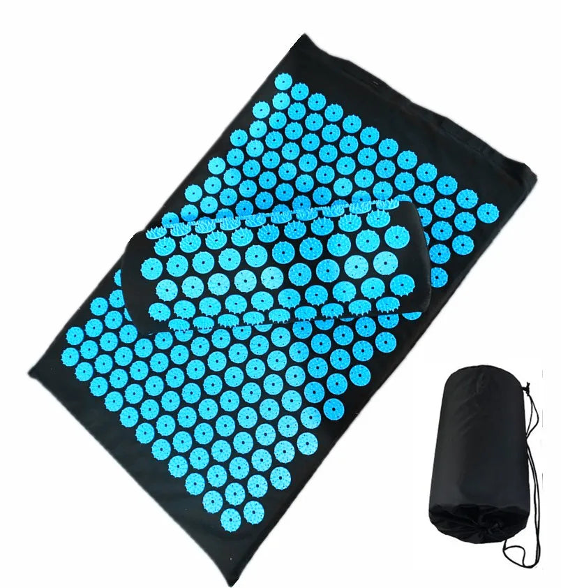 Tapis d'acupression champ de fleurs