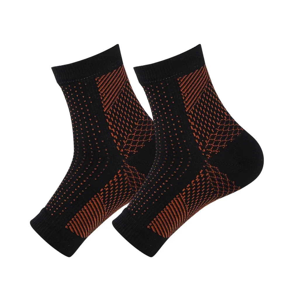 2 Manchons de compression cheville|OrthoGrip