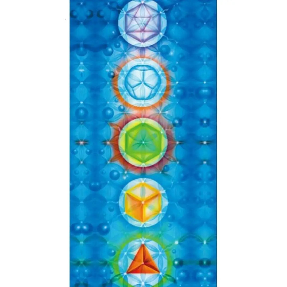 Tapis de yoga|rainbow