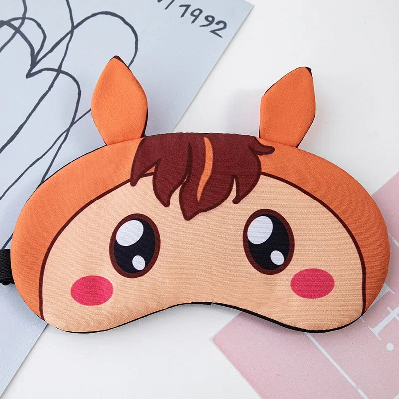 Masque de sommeil peluche