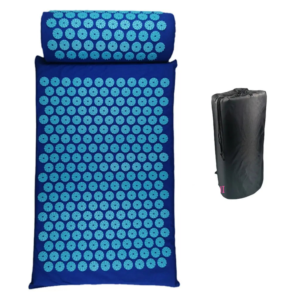 Tapis d'acupression champ de fleurs