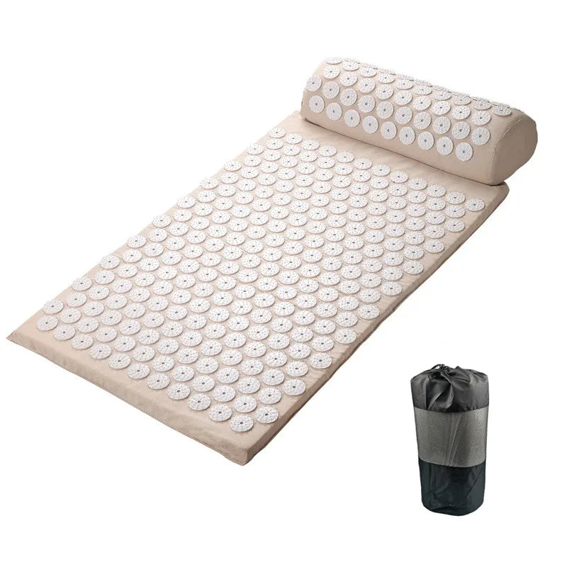 Tapis d'acupression champ de fleurs