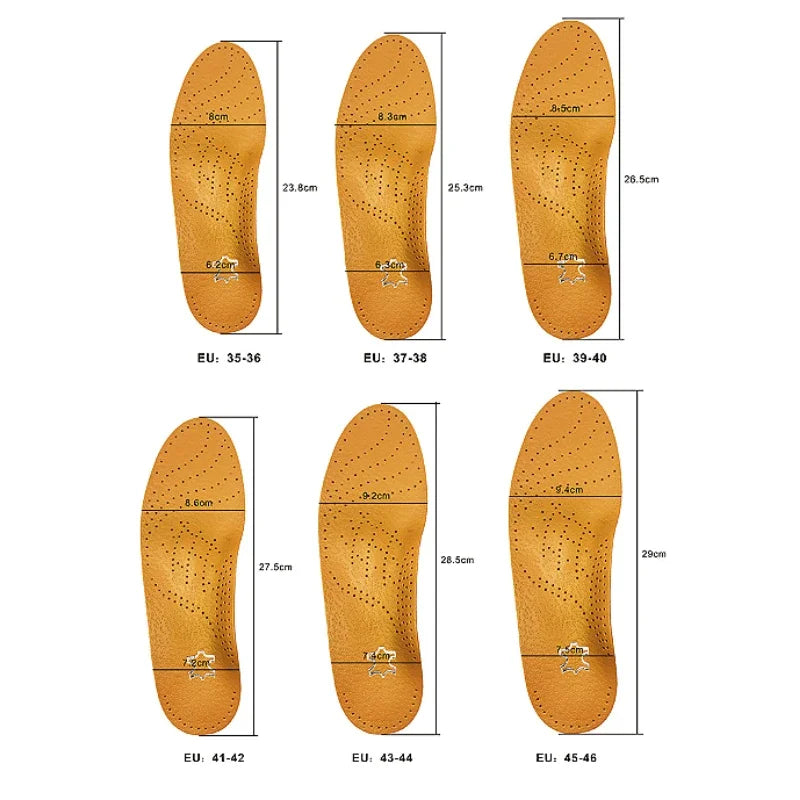 Semelle Orthopédique en Cuir|ZenStep