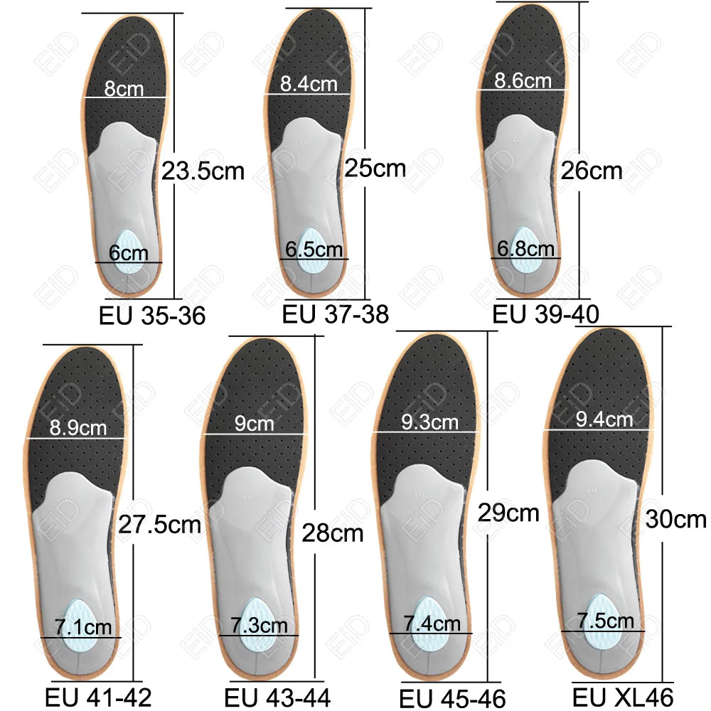Semelle Orthopédique en Cuir LuxeStep - Élégance et Support au Quotidien