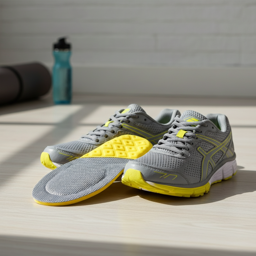 Avec chaussures sport