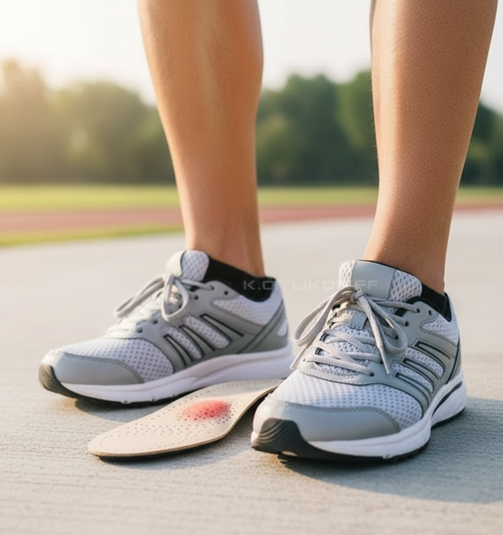 Dans chaussures de sport