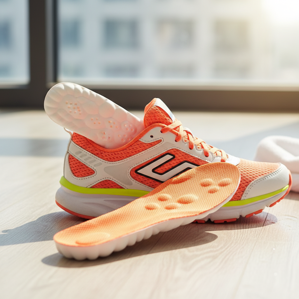 Dans chaussures de sport