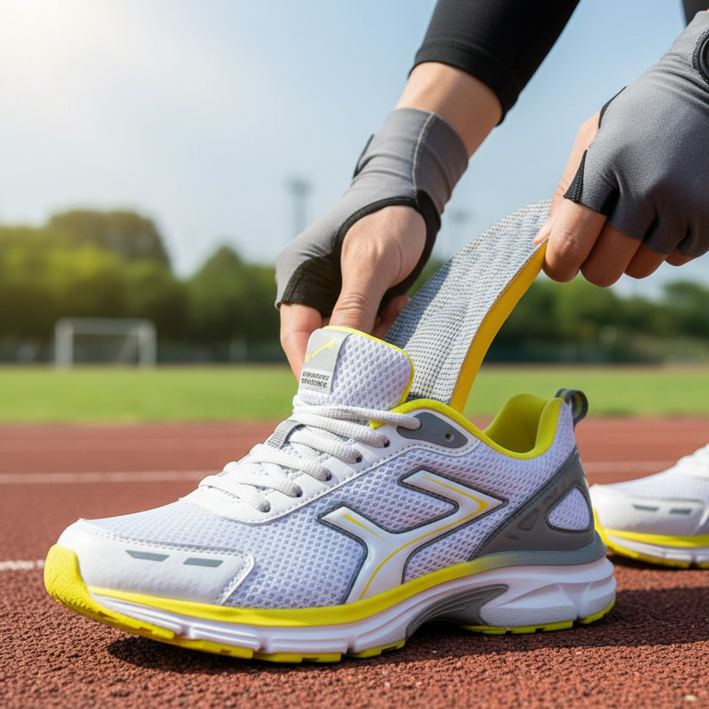 Dans chaussures de sport