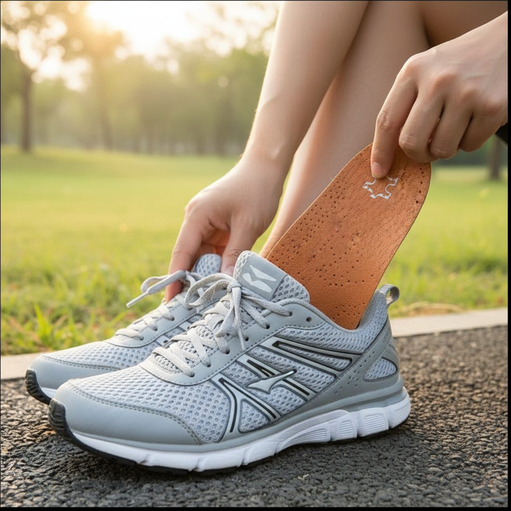 Dans chaussures de sport