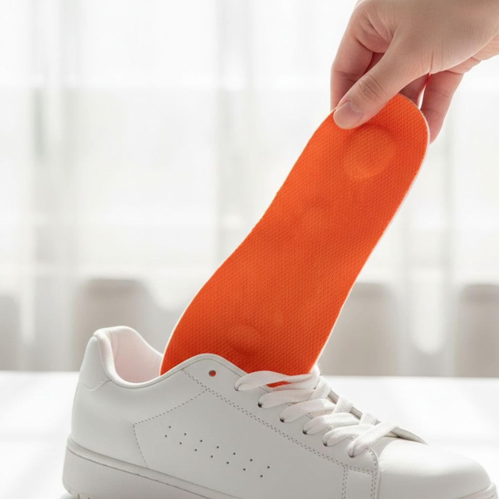 Insertion dans chaussure