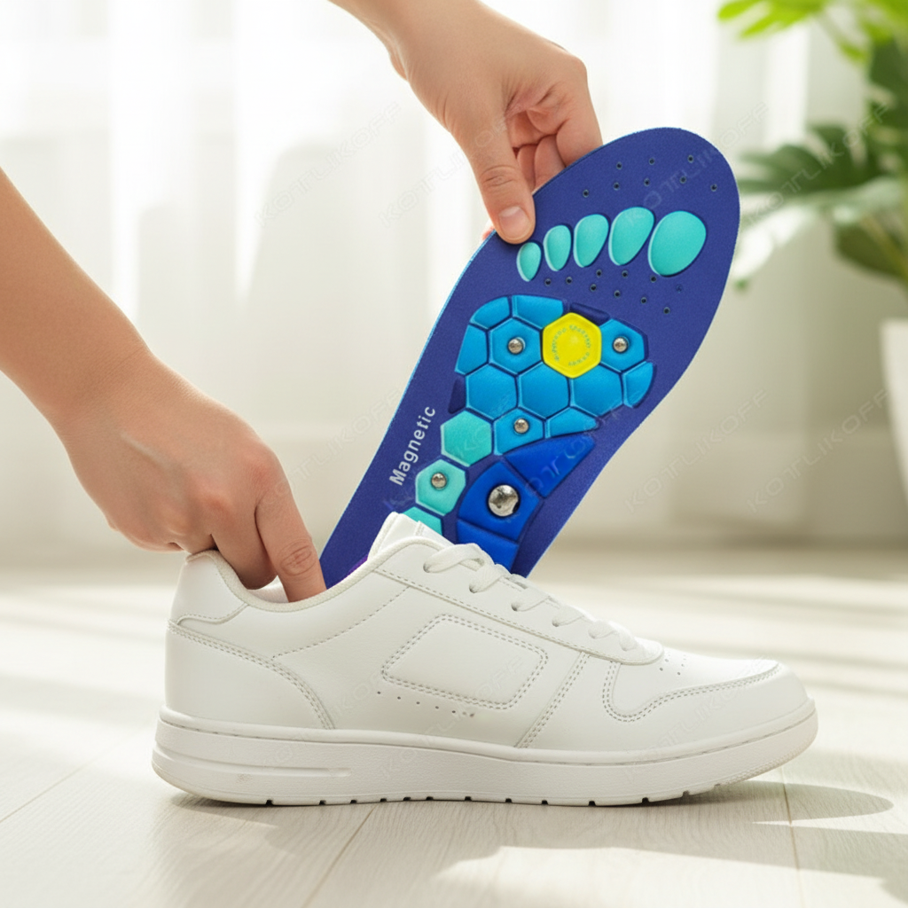 Insertion dans chaussure