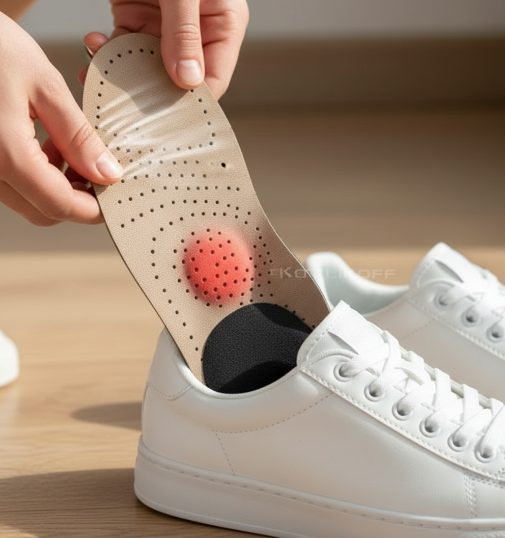 Insertion dans chaussure