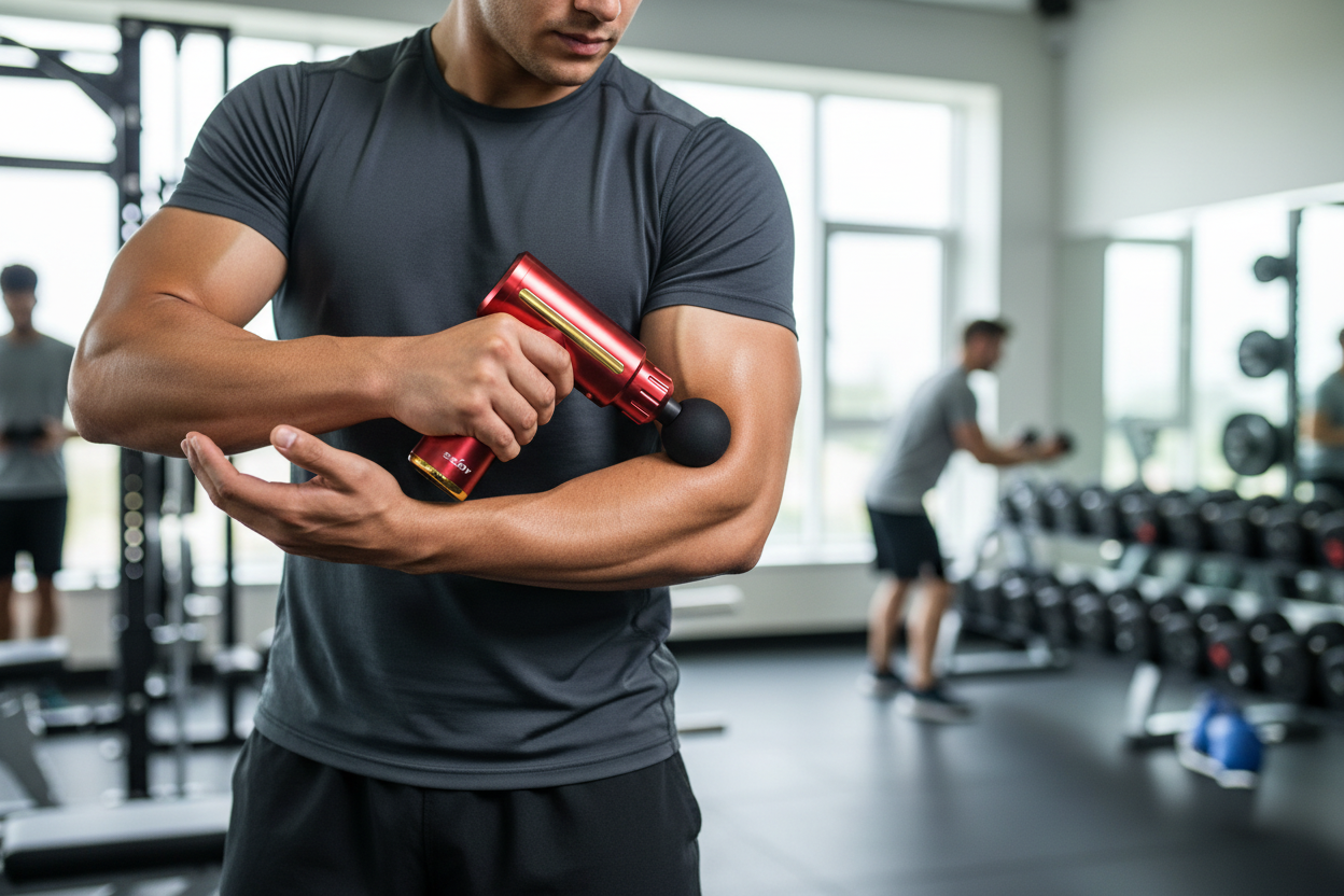 Utilisation sur bras/biceps