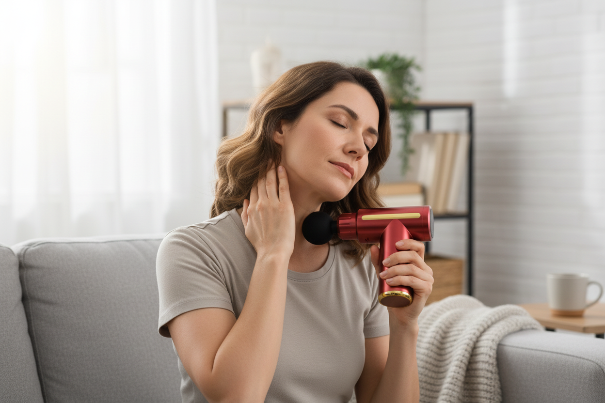 Utilisation sur la nuque