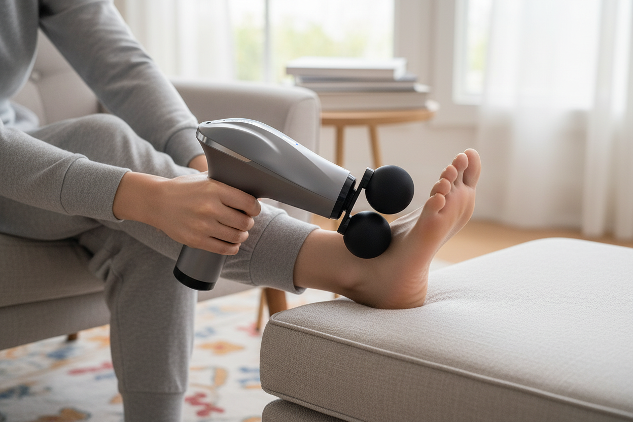 Utilisation sur pieds