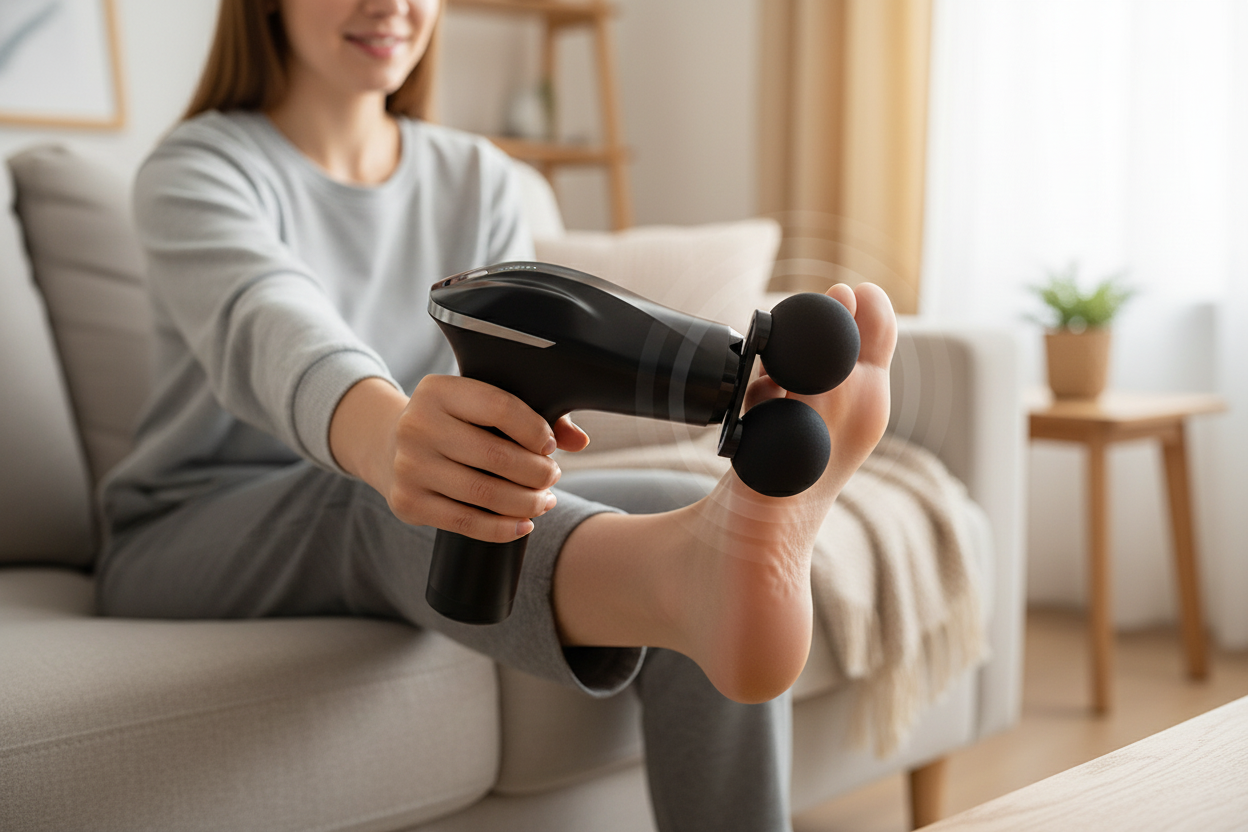 Utilisation sur pieds