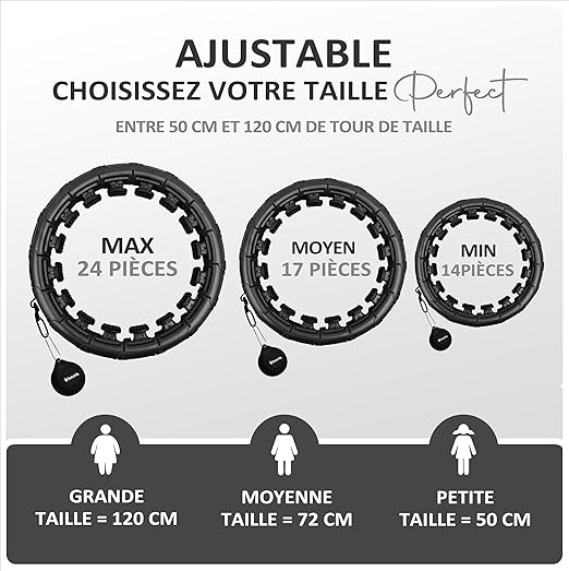 Cerceau de fitness Hula-hoop LoryHoop