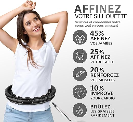 Cerceau de fitness Hula-hoop LoryHoop