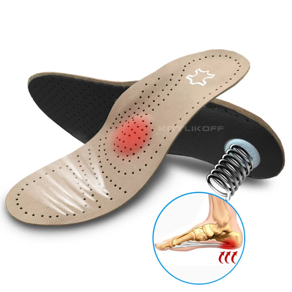 Semelle Orthopédique en Cuir|OrthoSupport