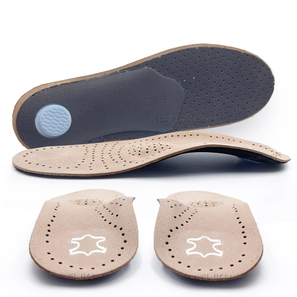 Semelle Orthopédique en Cuir|OrthoSupport