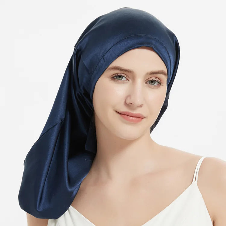 bonnet de nuit en soie| SereniSilk