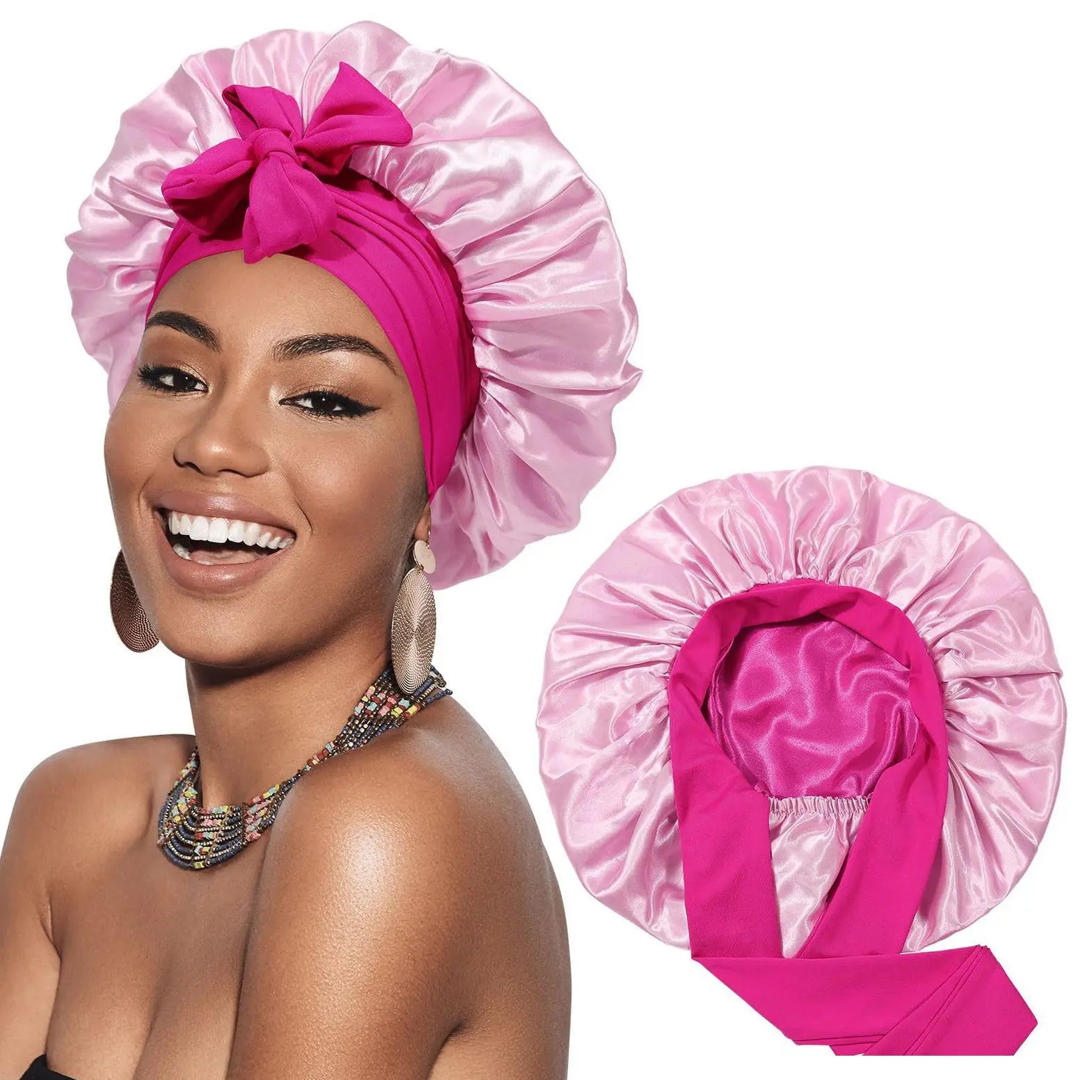 Bonnet de nuit en satin|PureDream