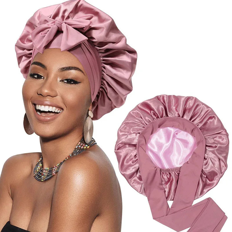 Bonnet de nuit en satin|PureDream