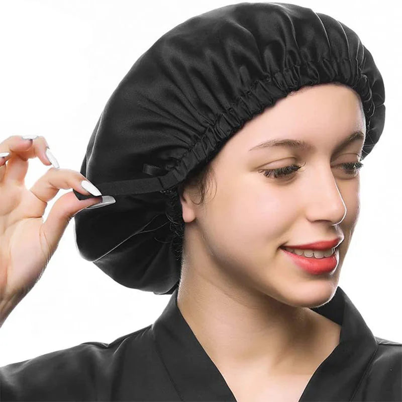 bonnet de nuit en soie|LORYTIS