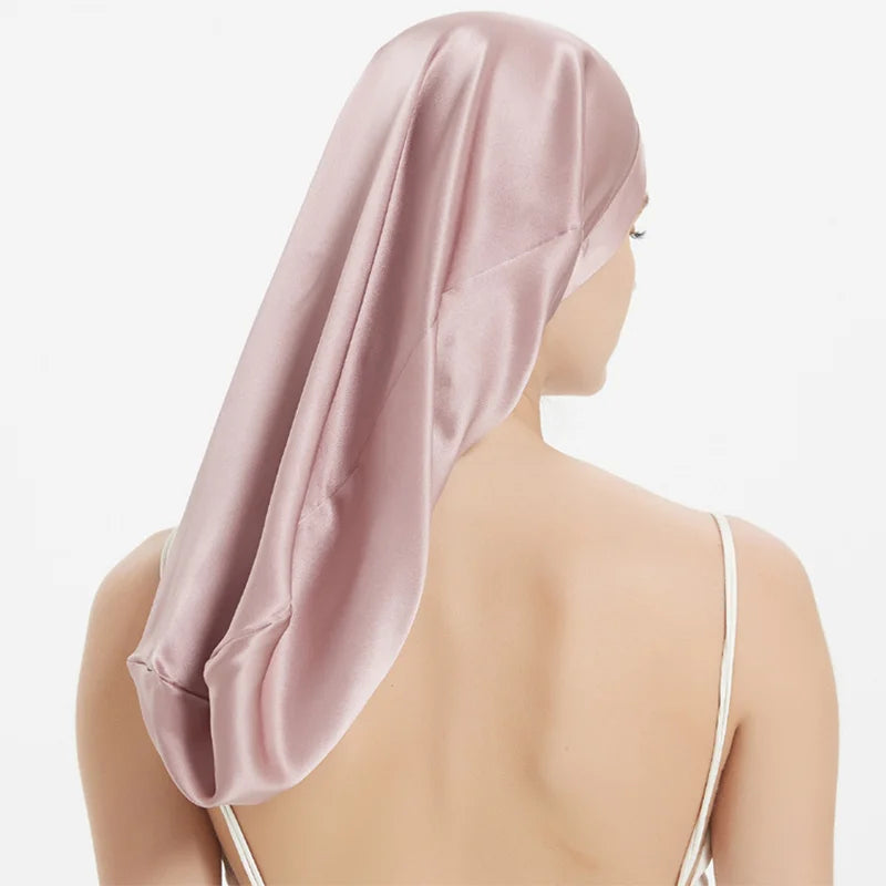 bonnet de nuit en soie| SereniSilk