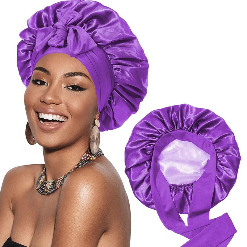 Bonnet de nuit en satin|PureDream