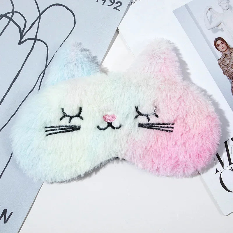 Masque de sommeil peluche