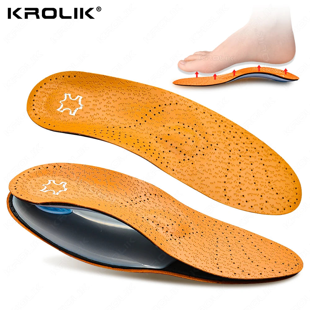 Semelle Orthopédique en Cuir|LuxeSupport
