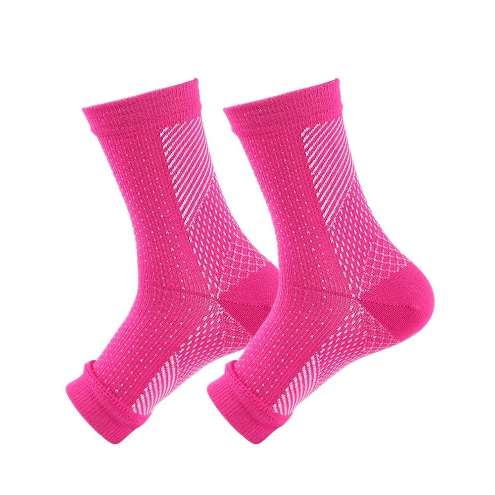 2 Manchons de compression cheville|OrthoGrip