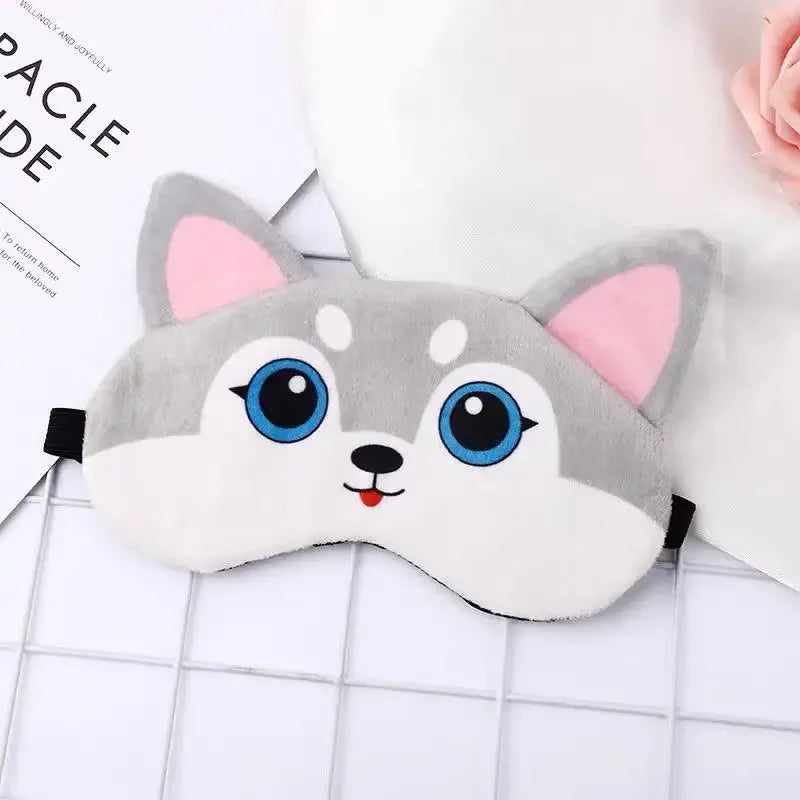 Masque de sommeil peluche