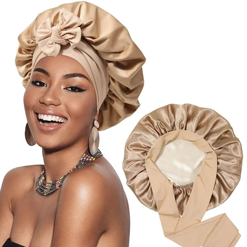 Bonnet de nuit en satin|PureDream