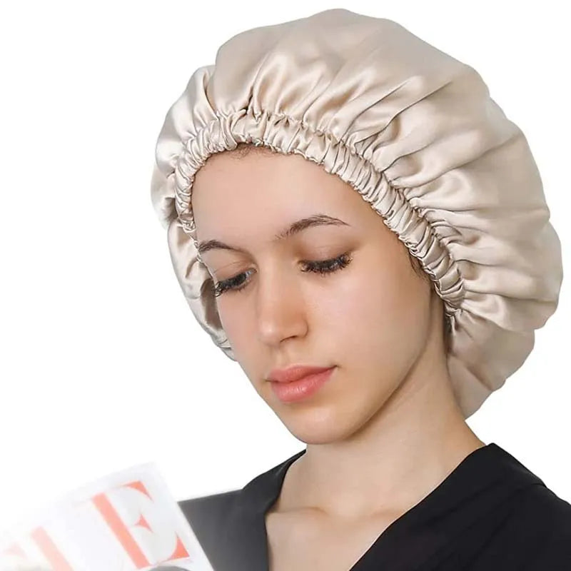 bonnet de nuit en soie|LORYTIS