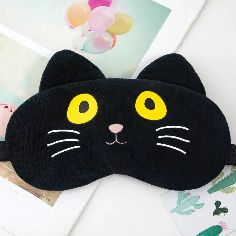 Masque de sommeil peluche