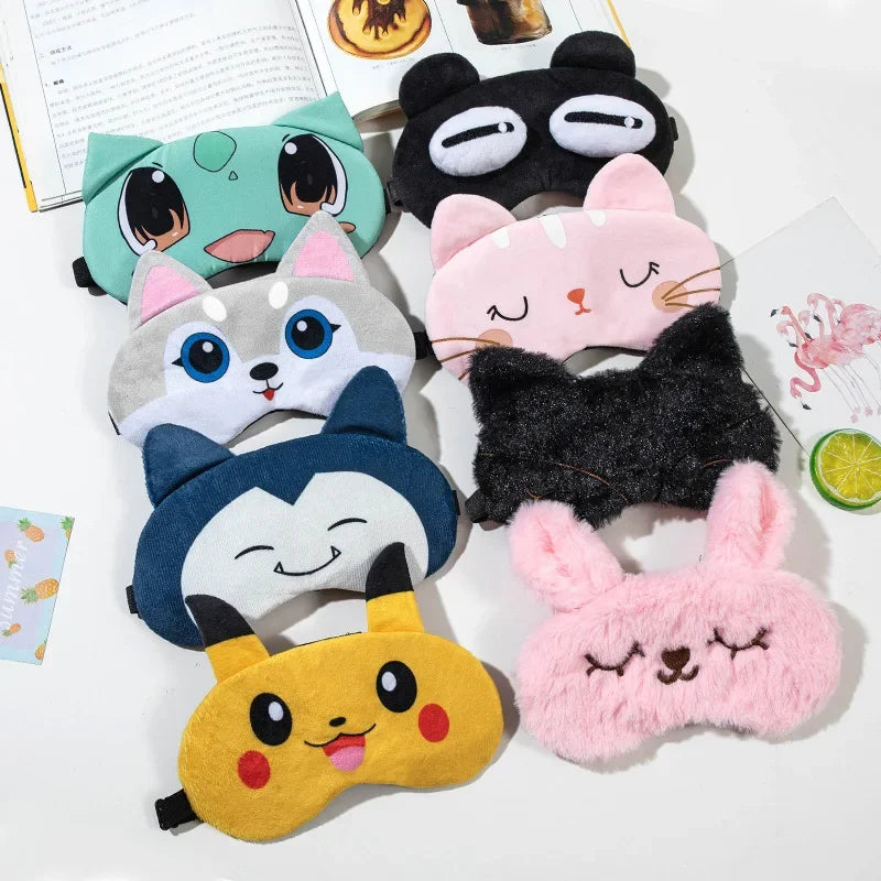 Masque de sommeil peluche