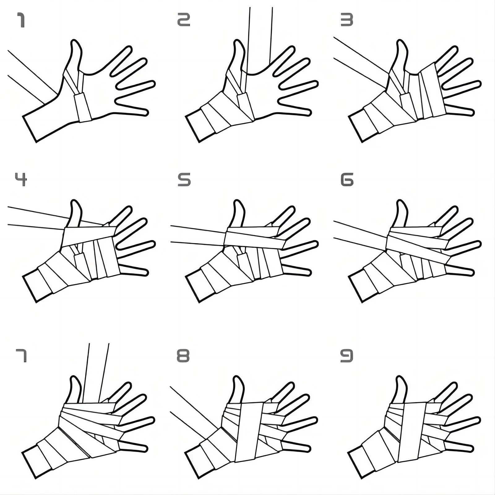 Bandes de boxe|StrikeGuard
