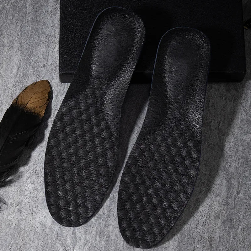Semelle Orthopédique en Cuir|ErgoLuxe