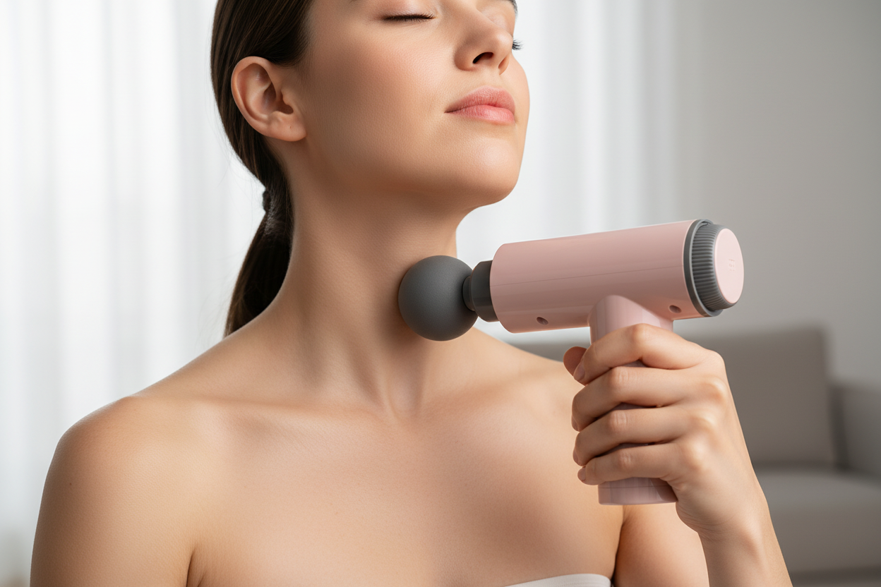 Contact direct sur nuque