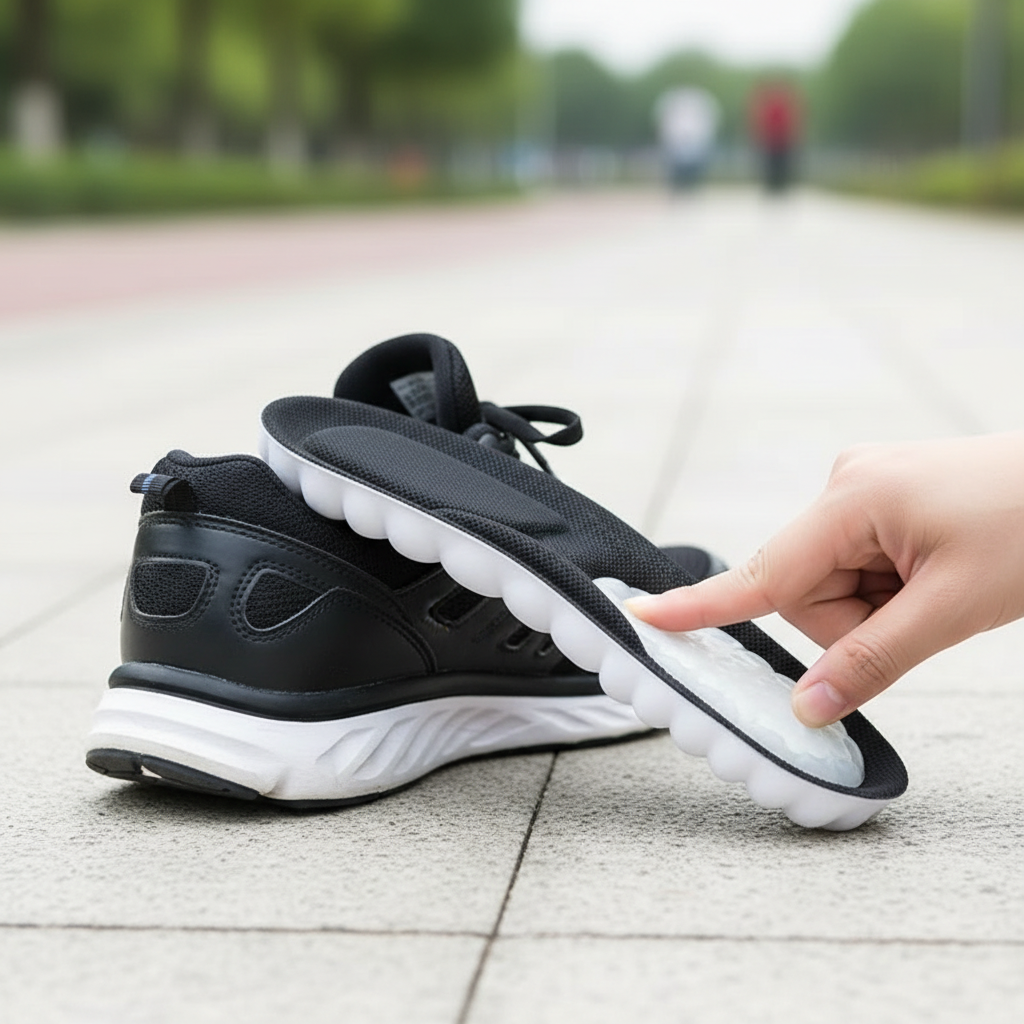 Dans chaussures de sport