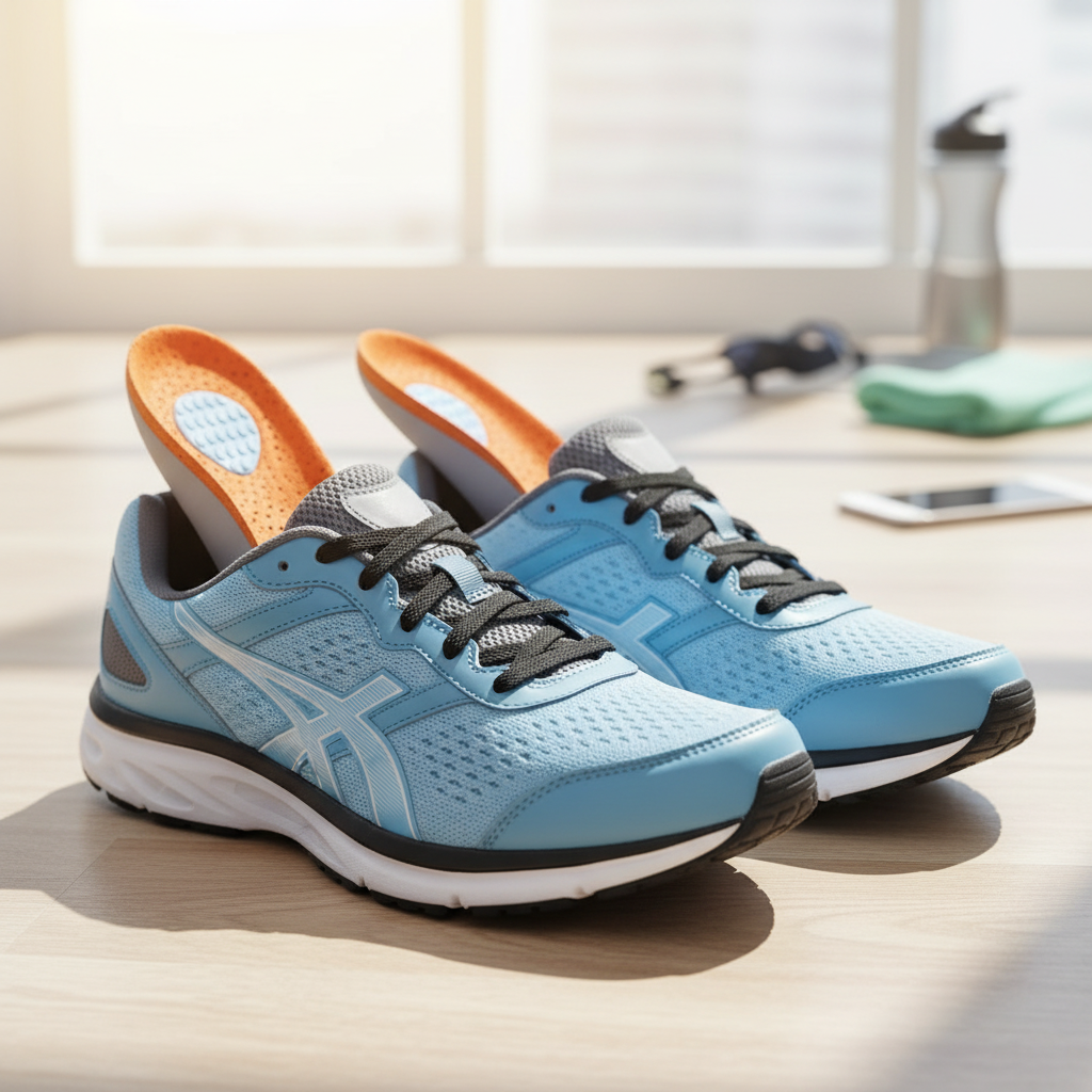 Dans chaussures de sport