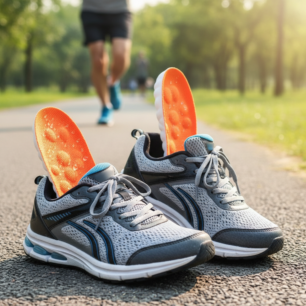 Dans chaussures de sport