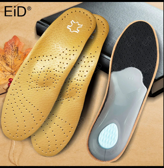 Semelle Orthopédique en Cuir LuxeStep - Élégance et Support au Quotidien