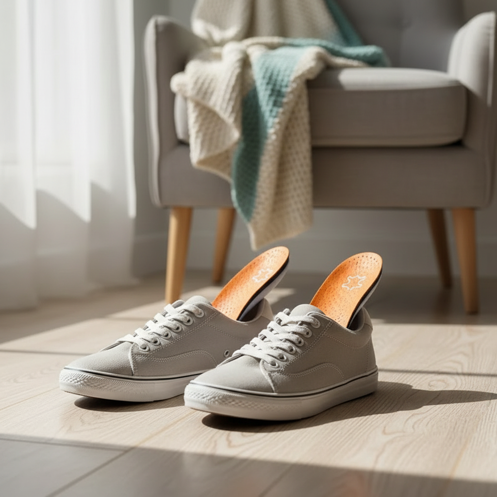 Semelles à la maison