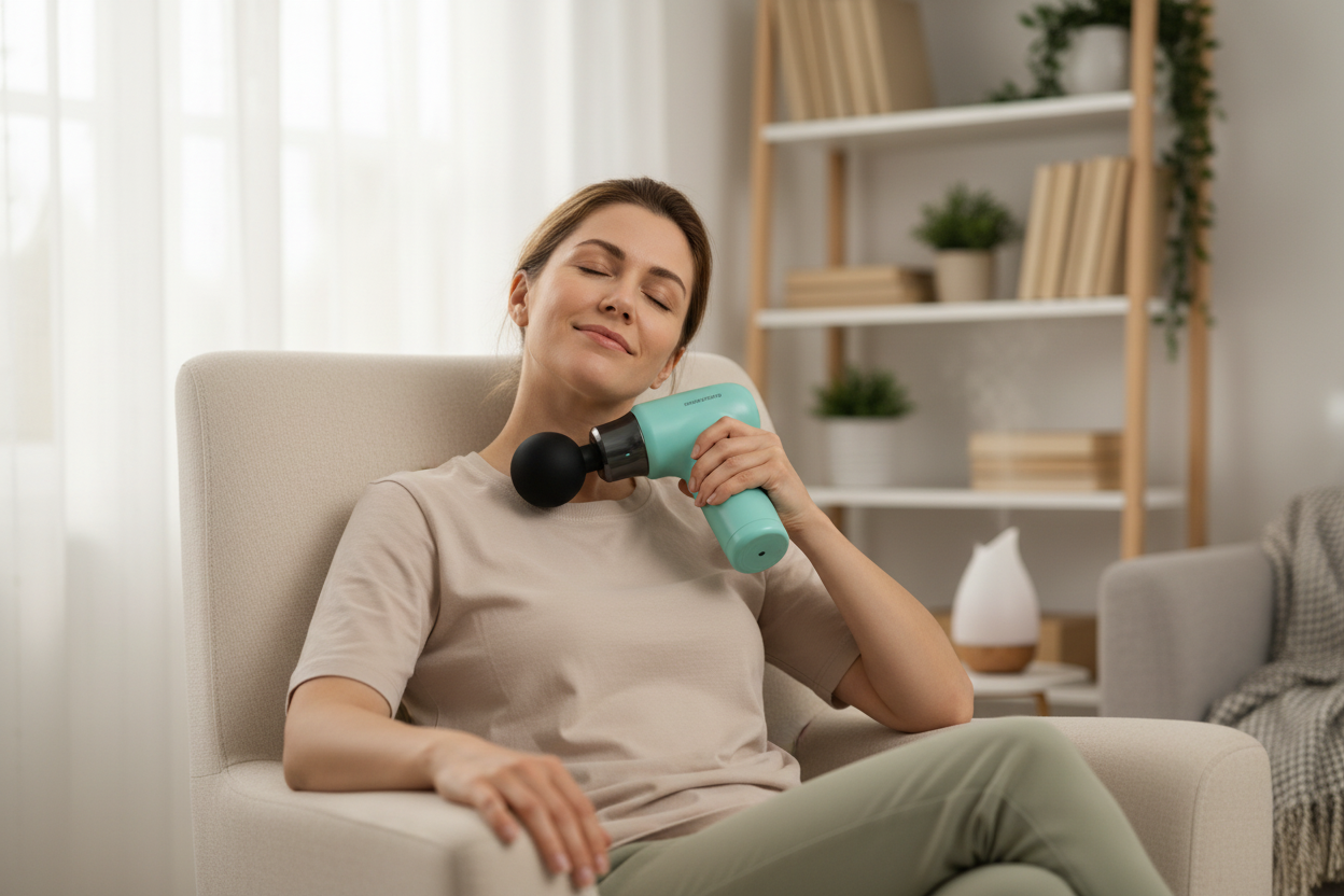 Utilisation sur la nuque