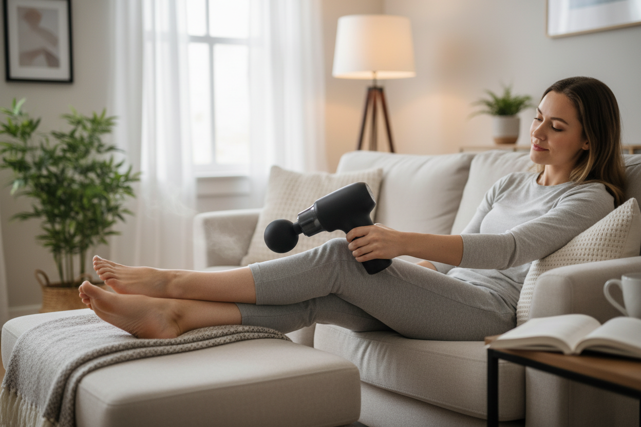 Utilisation sur pieds/chevilles